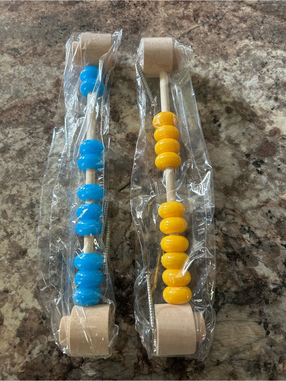 Wooden Abacus Bead Bars for Busy Boards